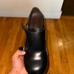 Bottega Veneta | Shoes | Bottega Venetahelium Leather Monk  display picture 3